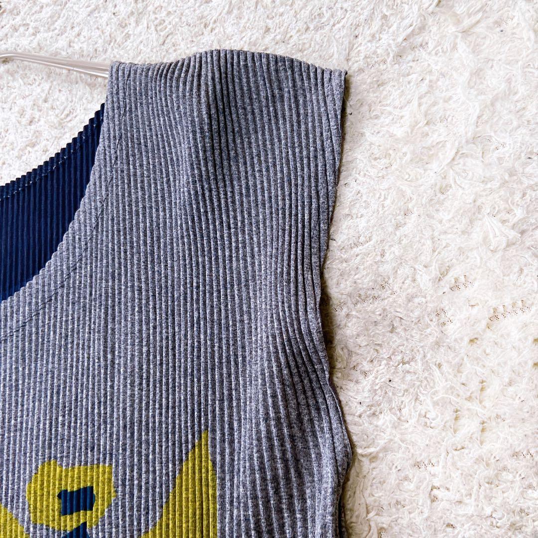 プリーツプリーズ　イッセイミヤケ チュニックワンピース　L