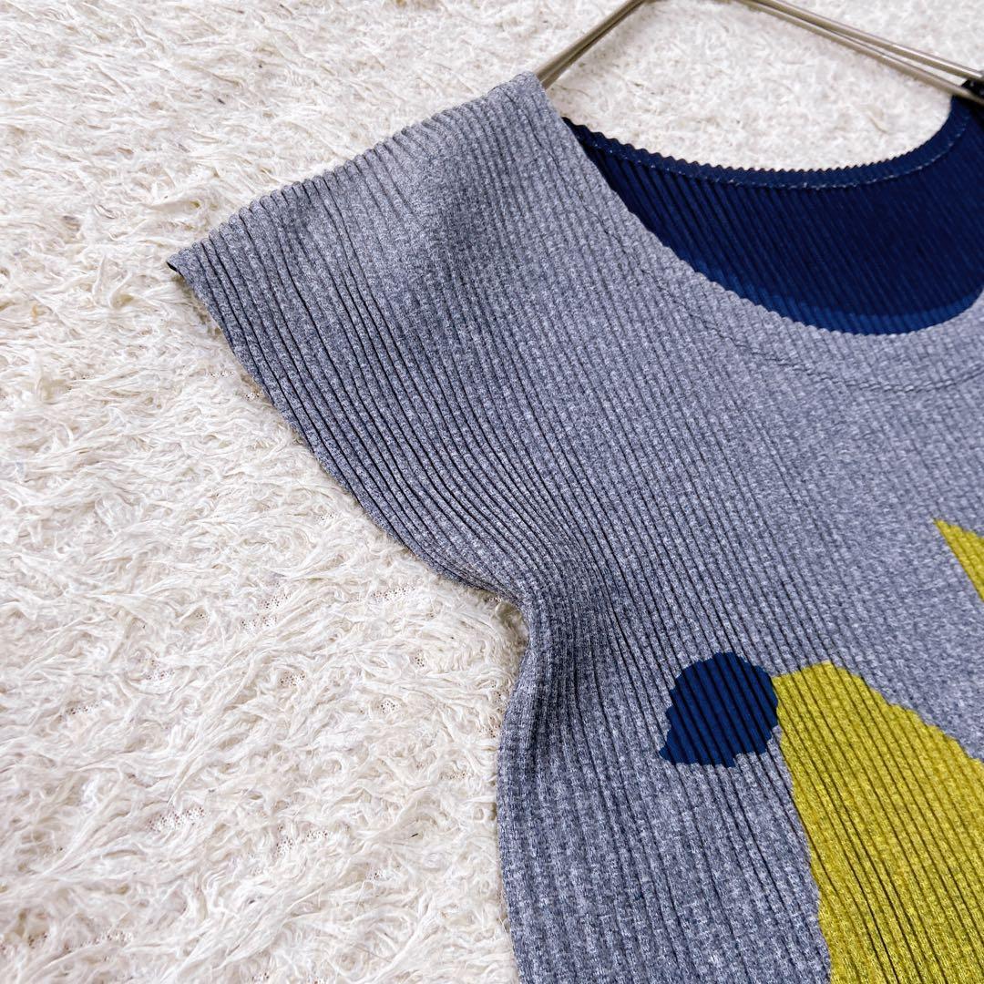 プリーツプリーズ　イッセイミヤケ チュニックワンピース　L