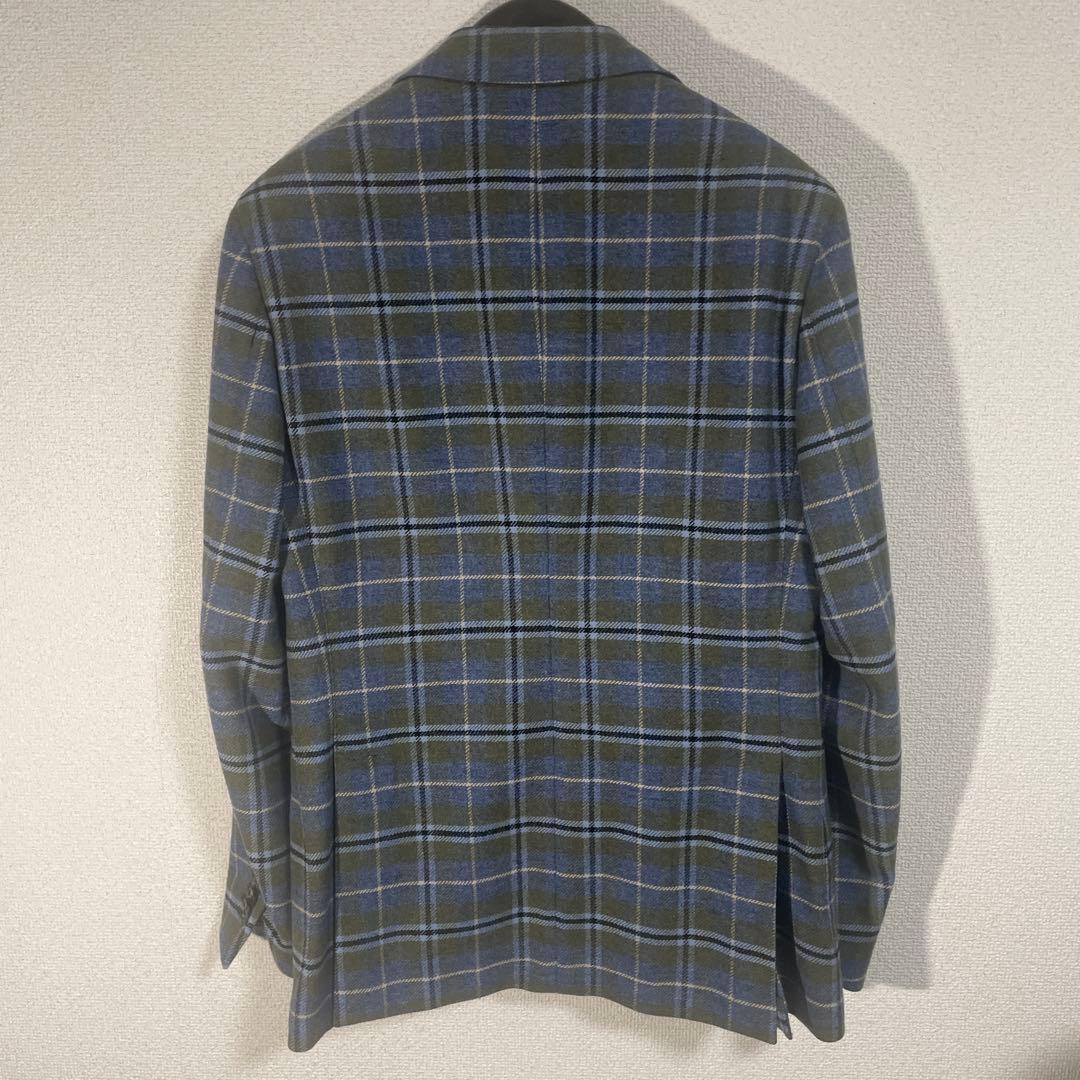 LARDINI テーラードジャケット グレー・ブルー