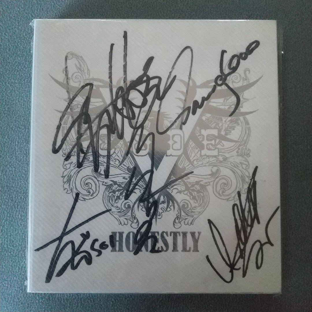CODE V HONESTLY CD 直筆サイン付き韓国盤