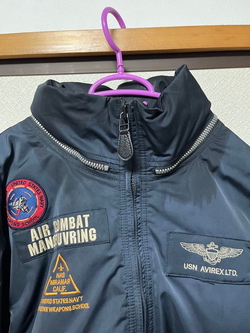 AVIREX TOP GUN TOM CAT フライトジャケット　サーモライト