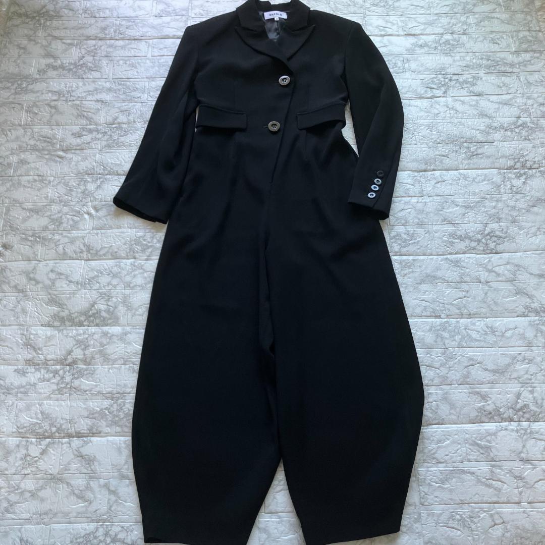 美品◎24SS ENFOLD All In One オールインワン 黒