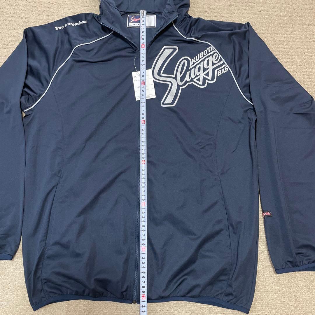 久保田スラッガー　セットアップ　半袖ジャケット　セット　ネイビー　XOサイズ