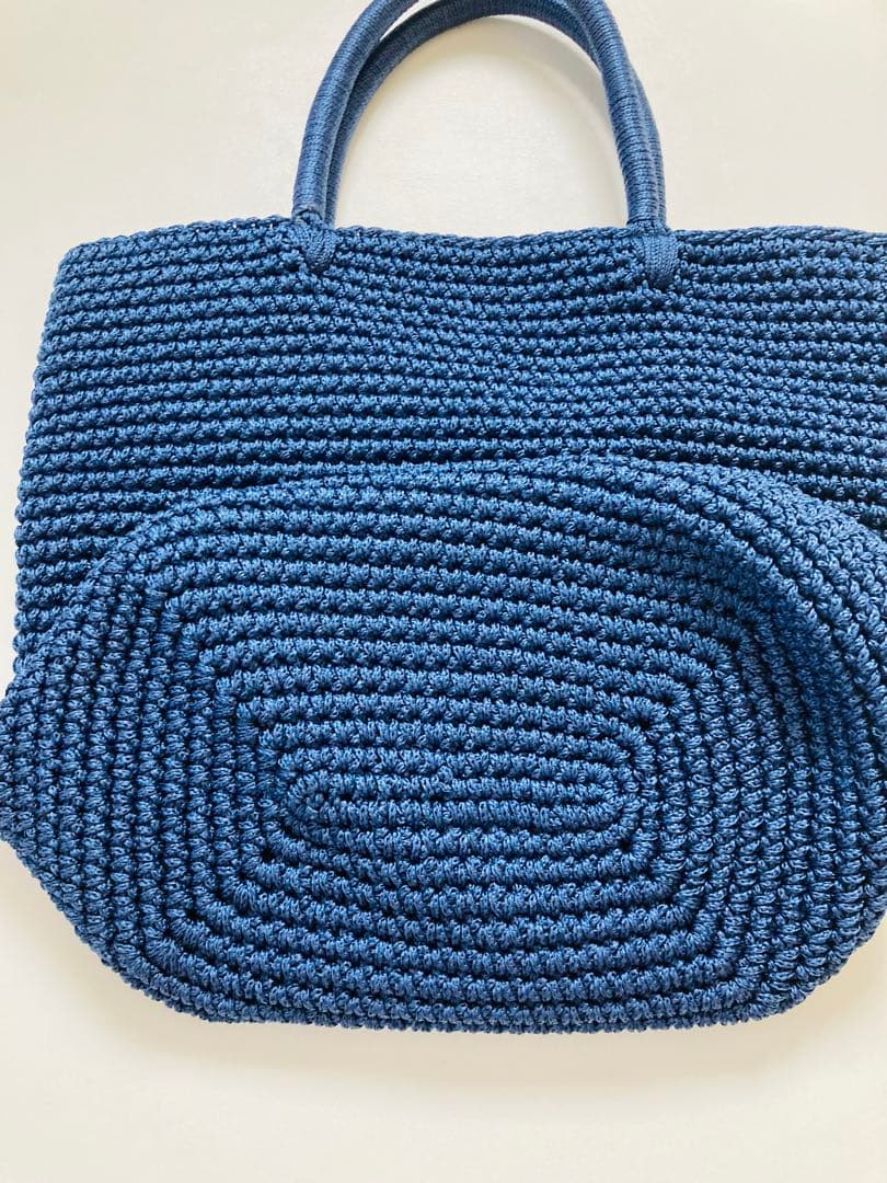 LUDROW ラドロー　アニマルコードバッグ　ブルー　くま