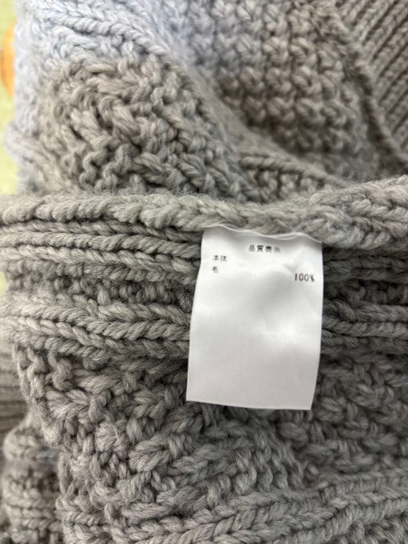 Yoko　ケーブルニットロングコート　パンプス2足