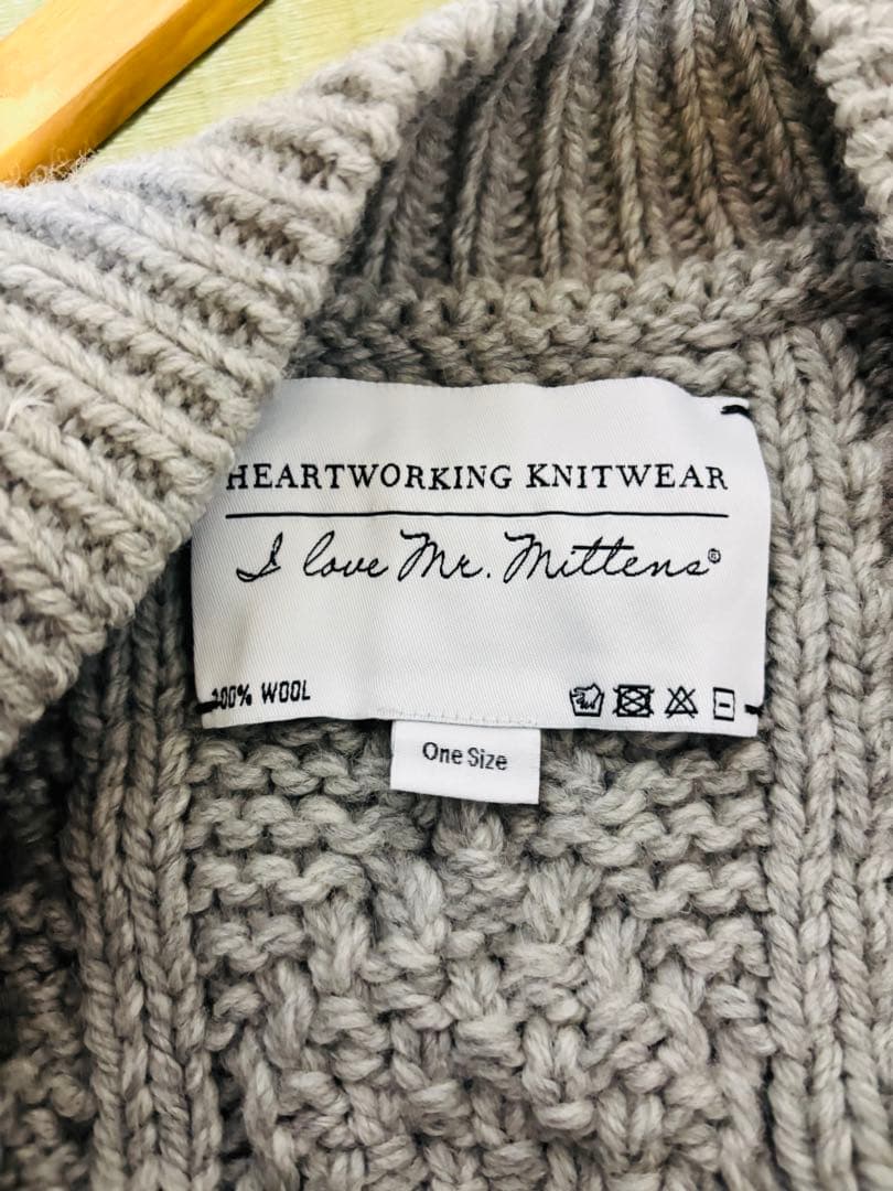 Yoko　ケーブルニットロングコート　パンプス2足