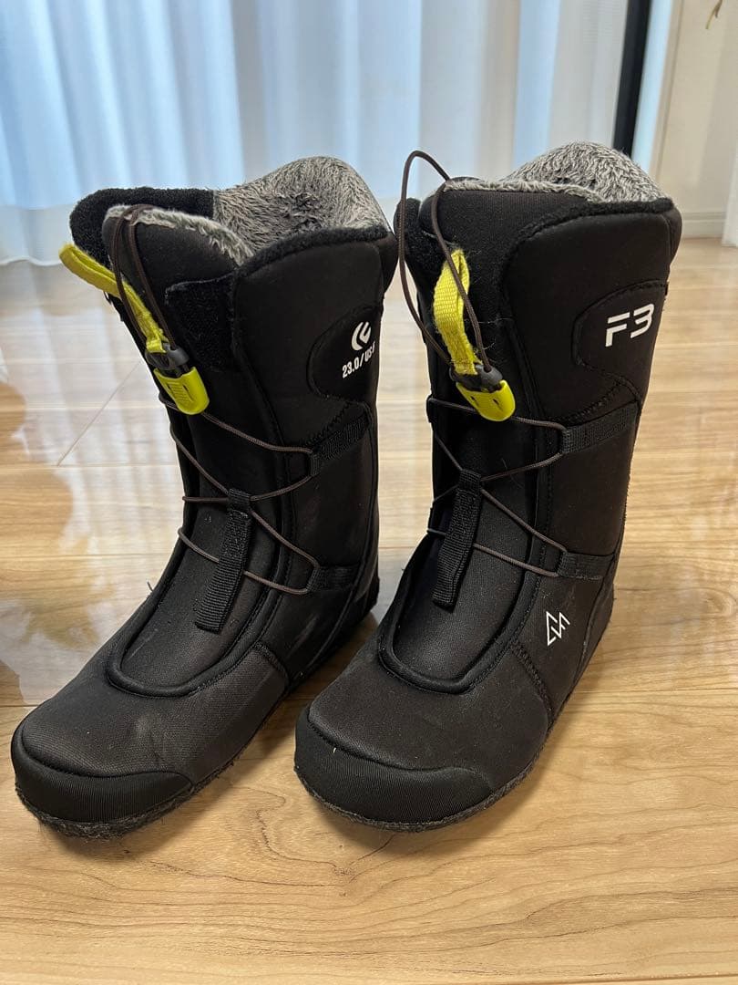 FLUX BOOTS GT BOA BK ブラック　23cm