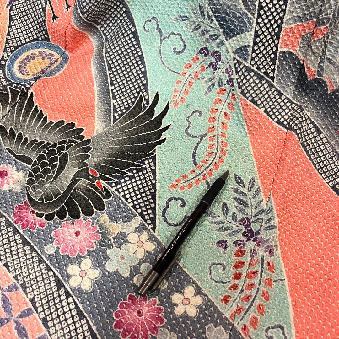 ◾️振袖フルセット■藤娘きぬたや■吉祥鶴模様■総絞り■振袖一式成人式振り袖