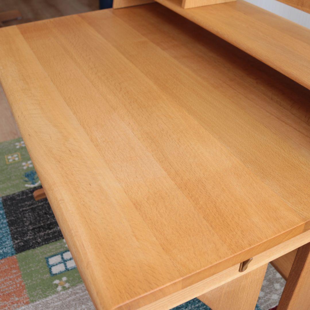 ❦100年使える飛騨の家具❦　飛騨産業 デスク＆ブックシェルフ