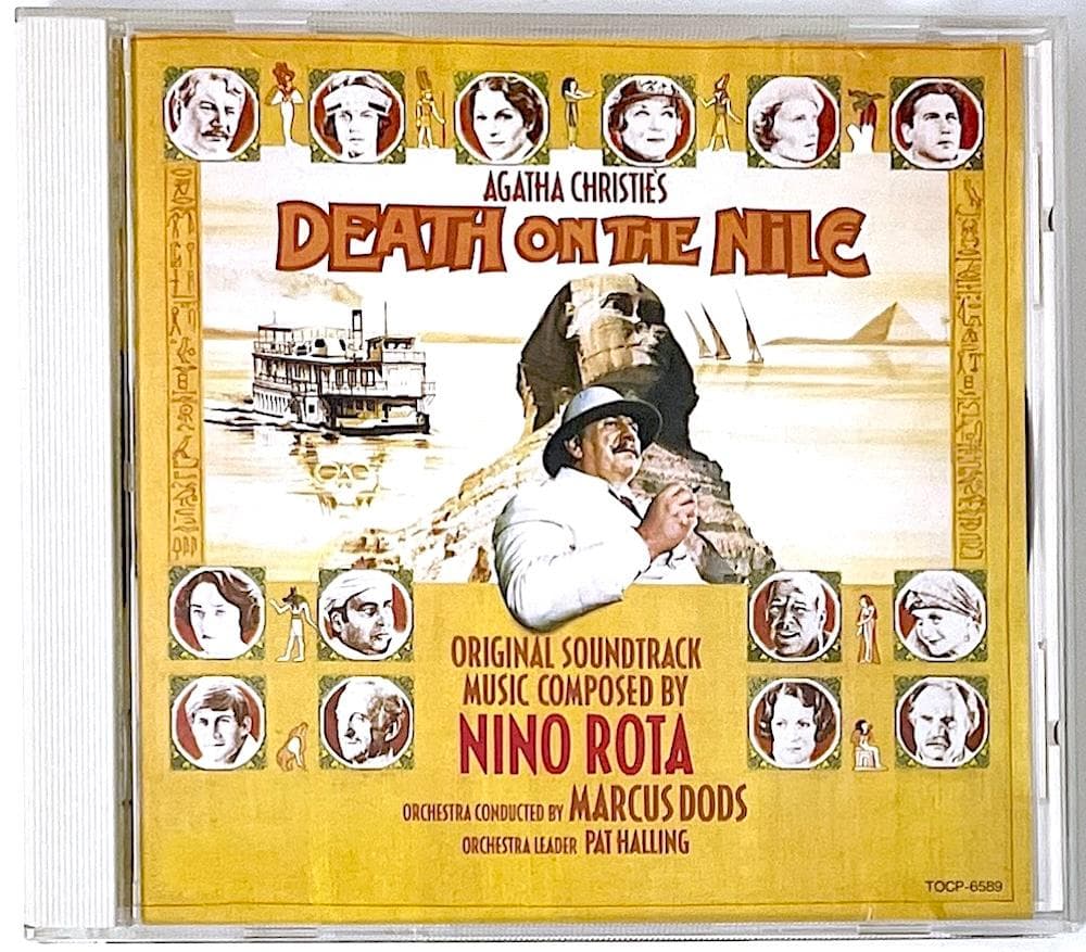 廃盤 国内盤 CD ナイル殺人事件 オリジナル・サウンドトラック ニーノ・ロータ