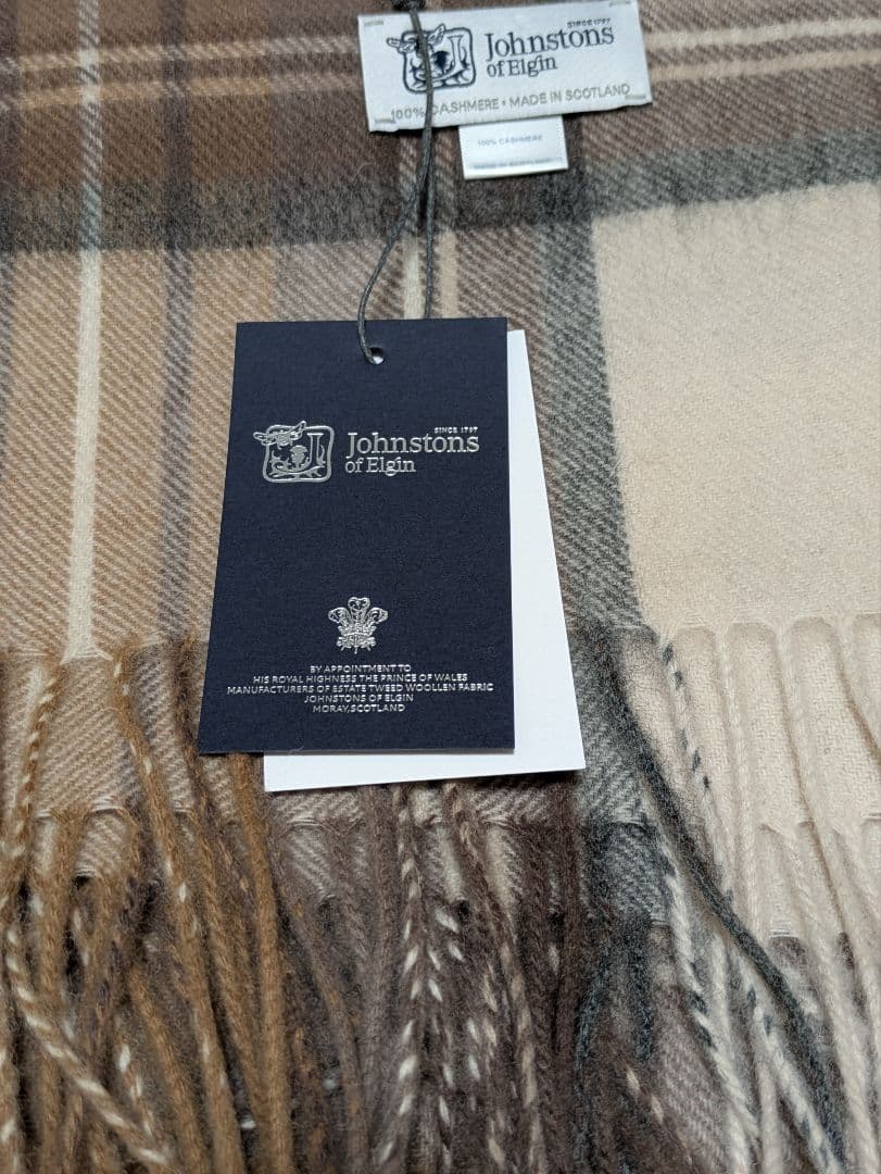 Johnstons of Elgin ジョンストンズ オブ エレガン大判ストール