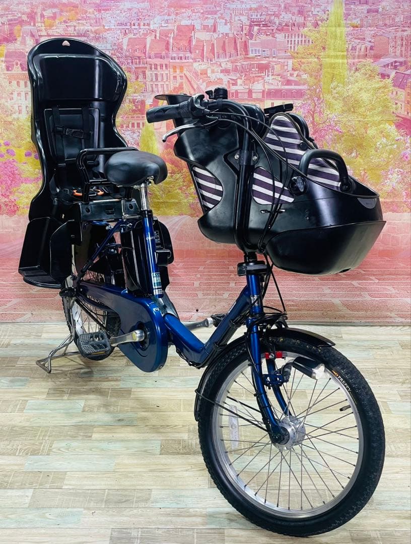 ZK3363 [大容量13.2Ah]電動自転車パナソニック 子供乗せ 20インチ