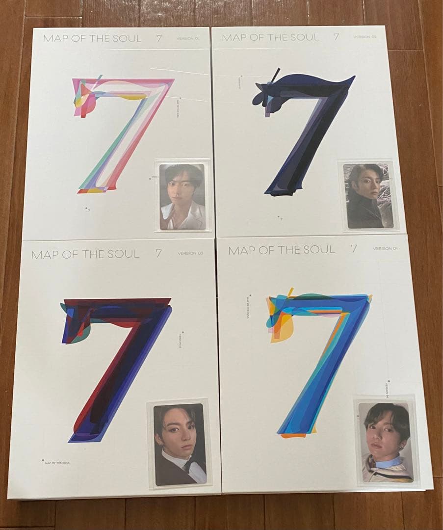 BTS MAP OF THE SOUL : 7＜4形態セット＞