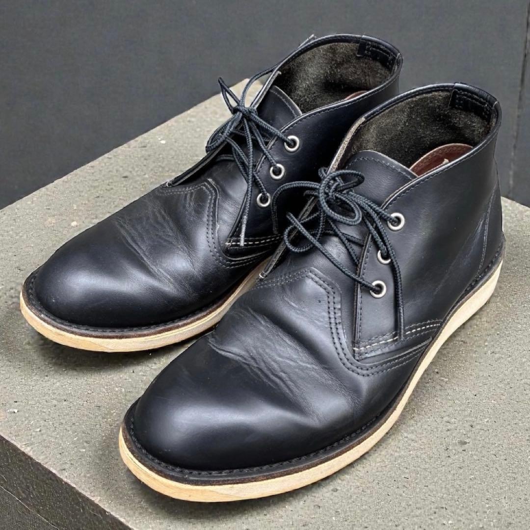 靴 00s REDWING chukka boots leather 3148