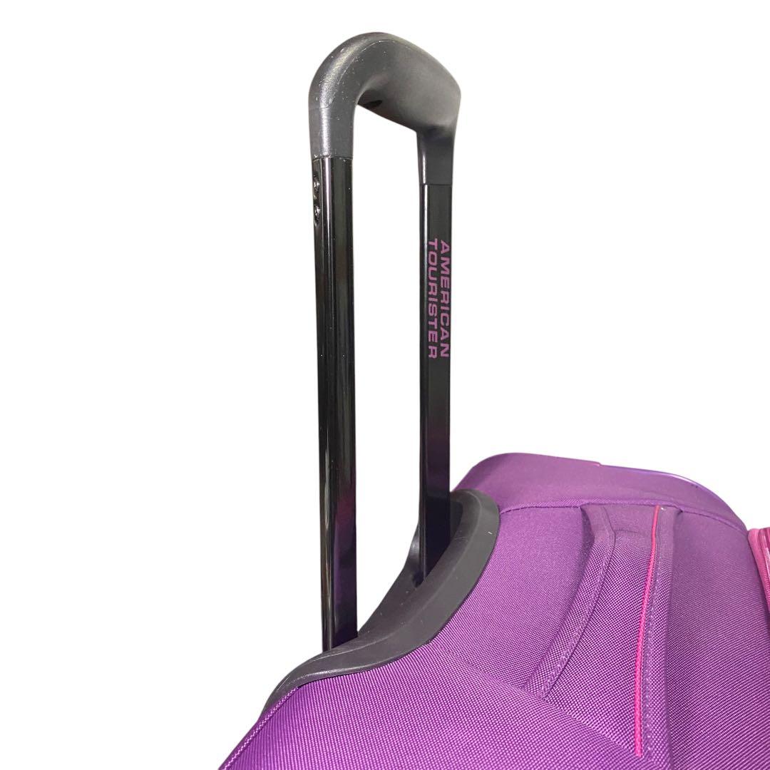 美品✨AMERICAN TOURISTER キャリー　パープル