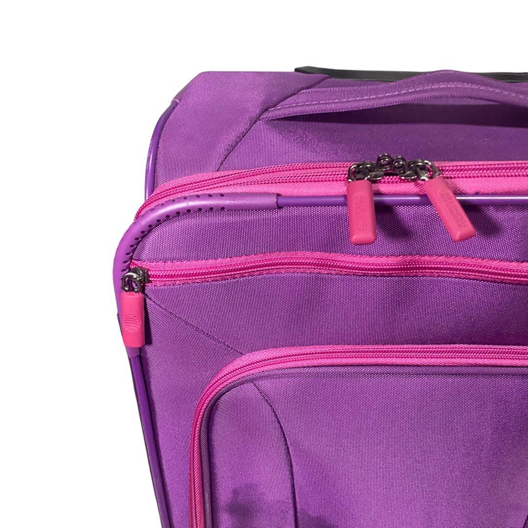美品✨AMERICAN TOURISTER キャリー　パープル