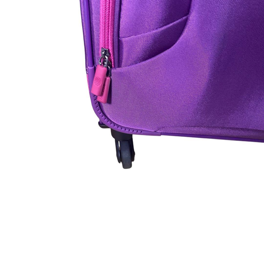 美品✨AMERICAN TOURISTER キャリー　パープル