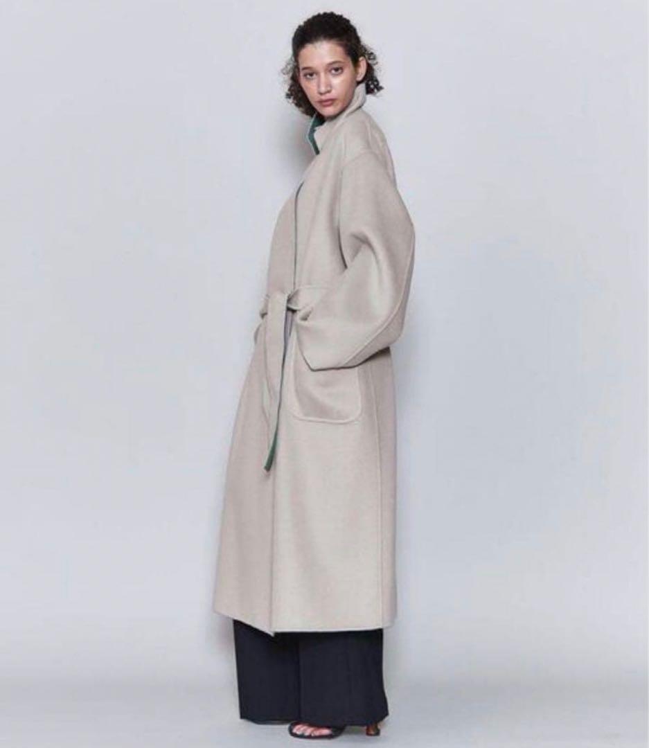 roku リバーコート　コート　ウールコート　6 アローズ　ロングコート