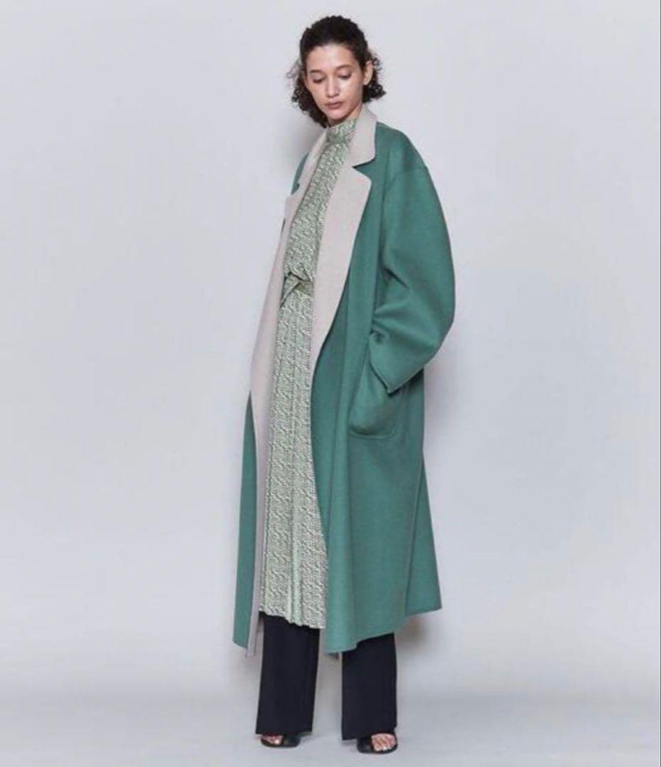 roku リバーコート　コート　ウールコート　6 アローズ　ロングコート