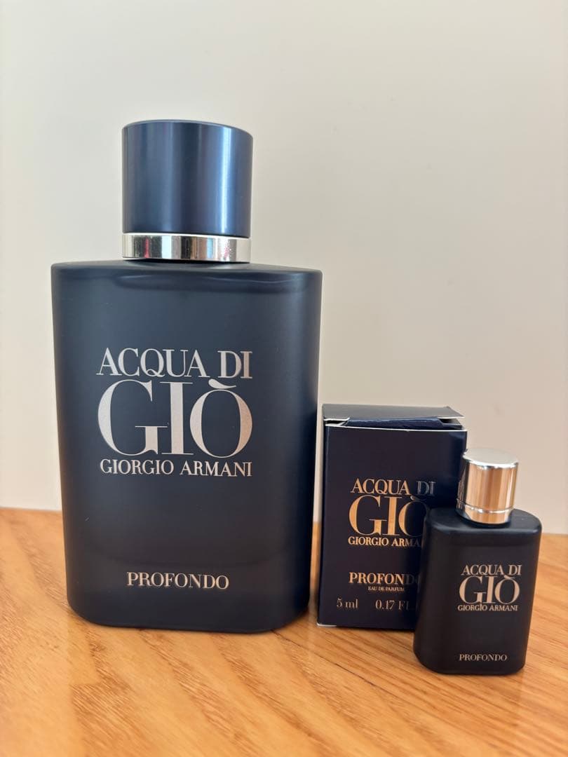 【限定価格】Giorgio Armani Profondo75ml+5ml