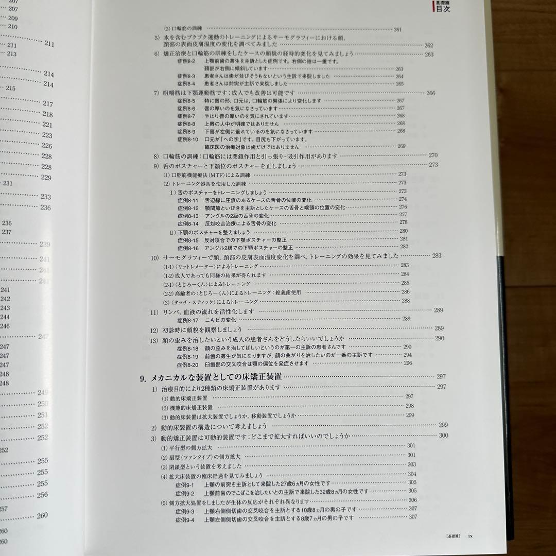 昭和　臨床医のための床矯正・矯正治療 基礎篇　、症例編　２冊セット