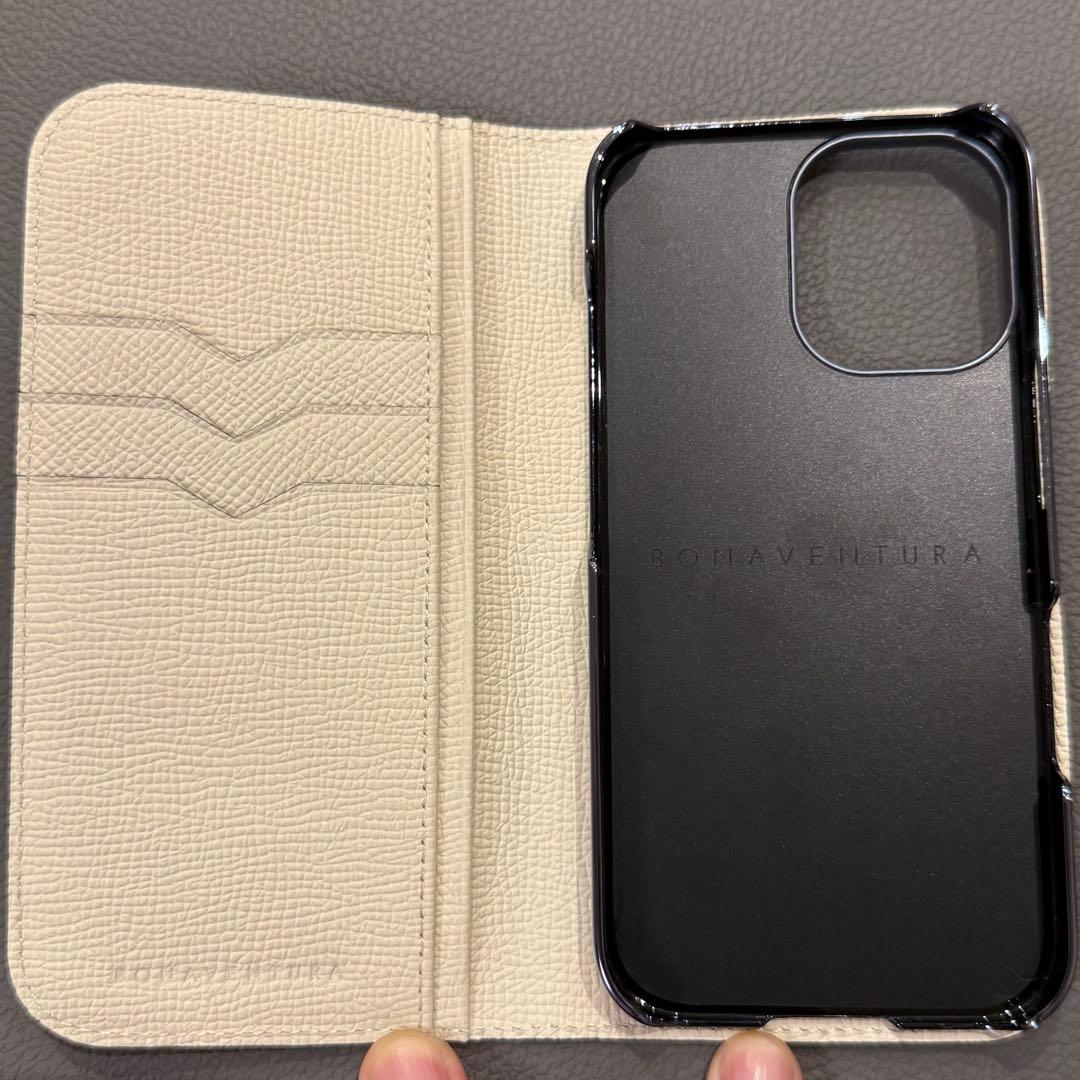 ボナベンチュラ/BONAVENTURA iPhone16 シェルxホワイト