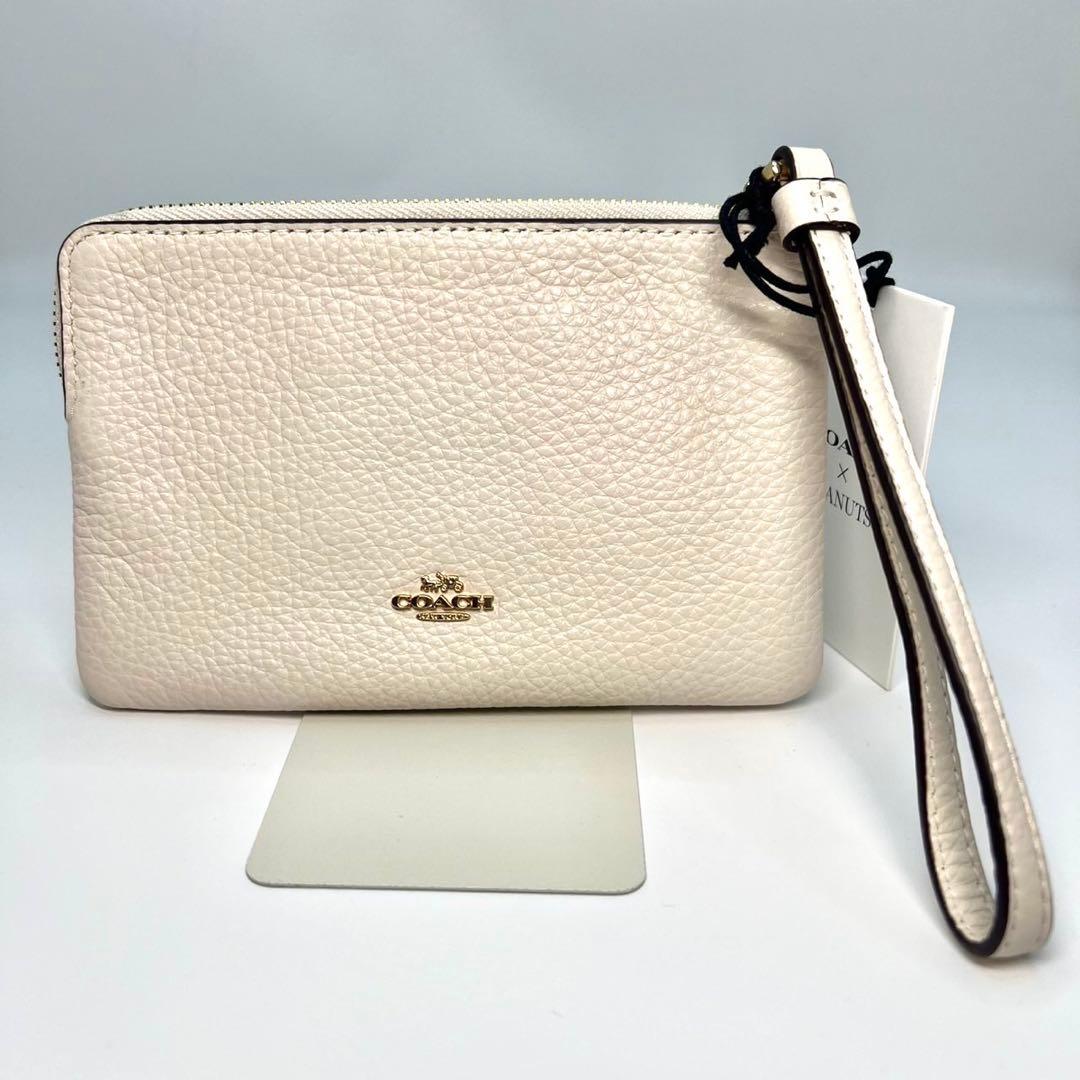 ラスト1点☆新品☆COACH x PEANUTS スヌーピーポーチケース