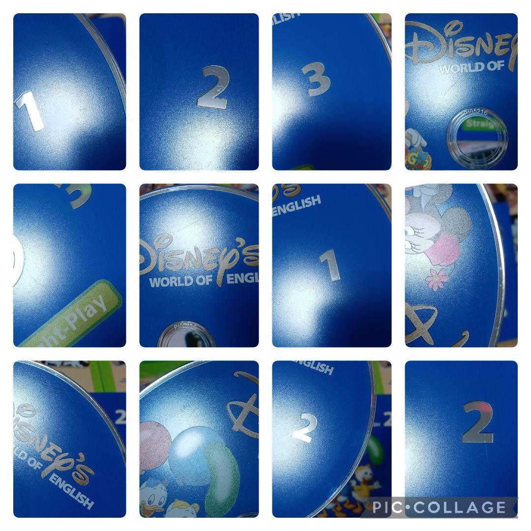 80‐⑲DWE ディズニー英語システム ストレートプレイDVD1〜12巻