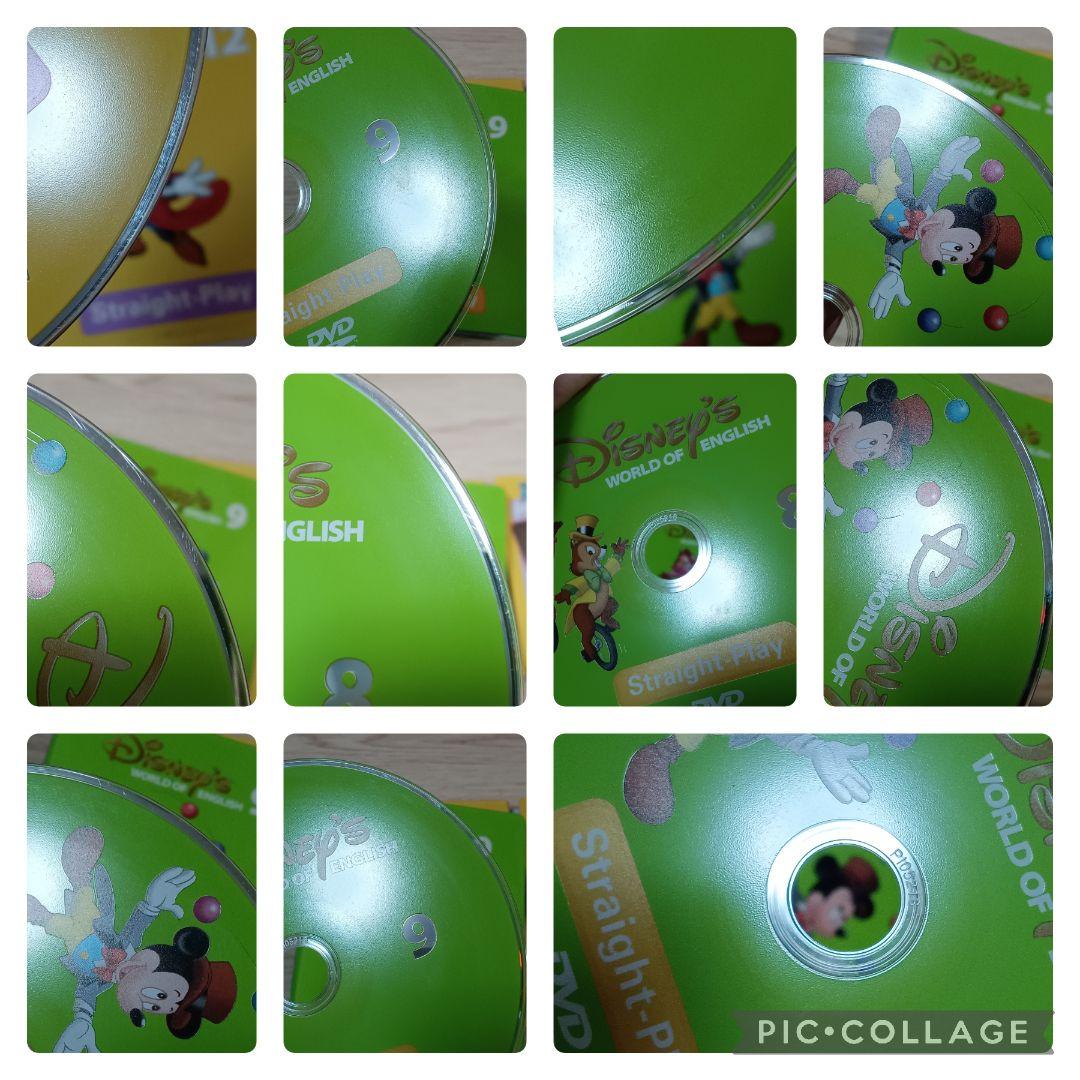 80‐⑲DWE ディズニー英語システム ストレートプレイDVD1〜12巻