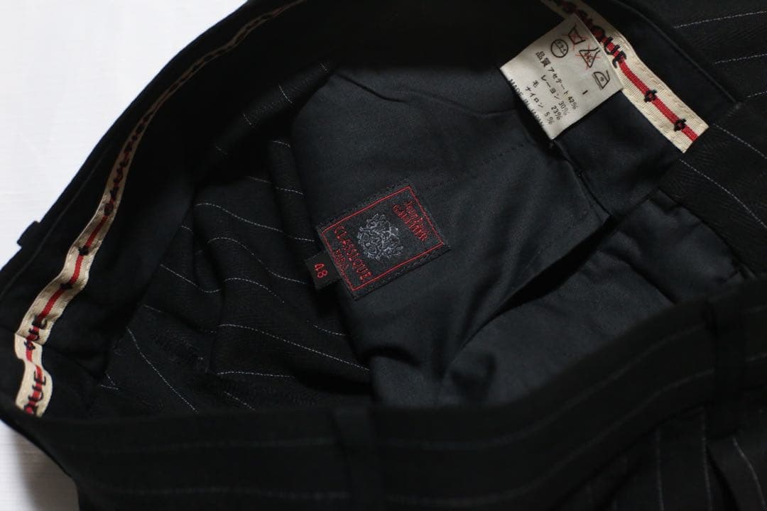 スーツ 90s jean paul gaultier stripe set up