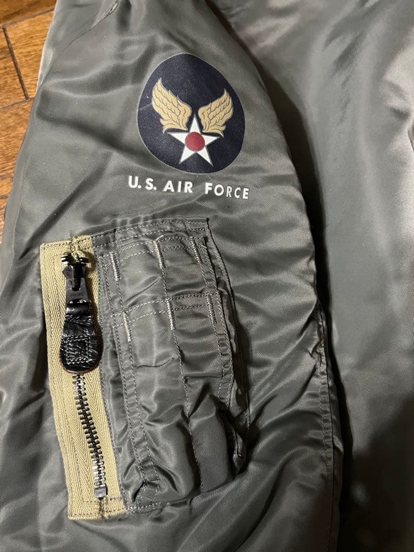 toys mccoy type ma-1 mil-j-8279a サイズXL