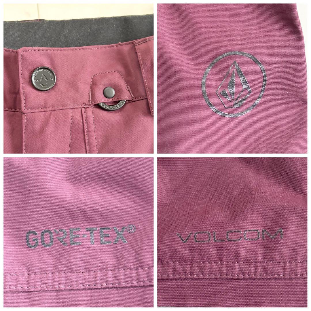 【極美品】ボルコム GORE-TEX スノーボードパンツ ウェア レディース M