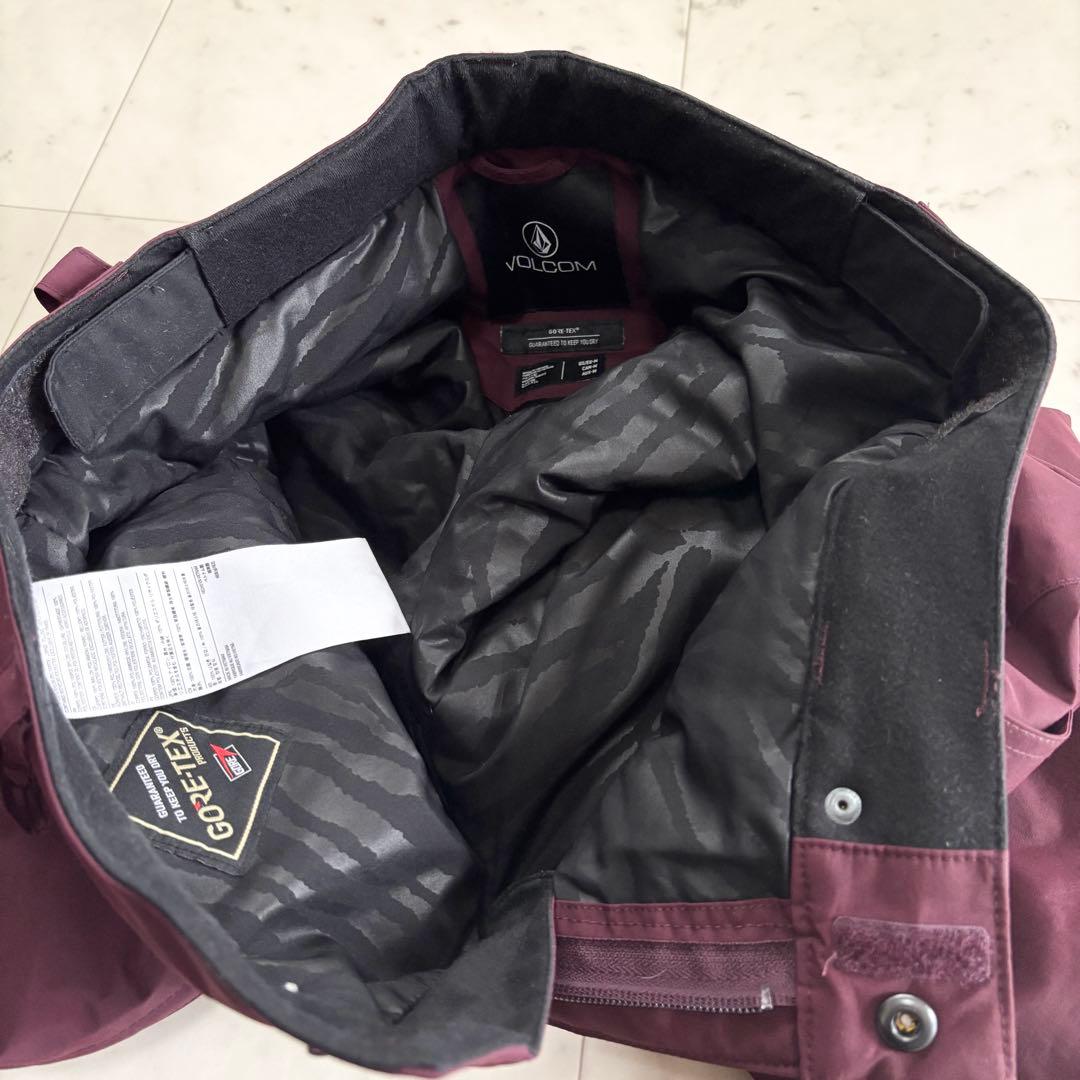 【極美品】ボルコム GORE-TEX スノーボードパンツ ウェア レディース M