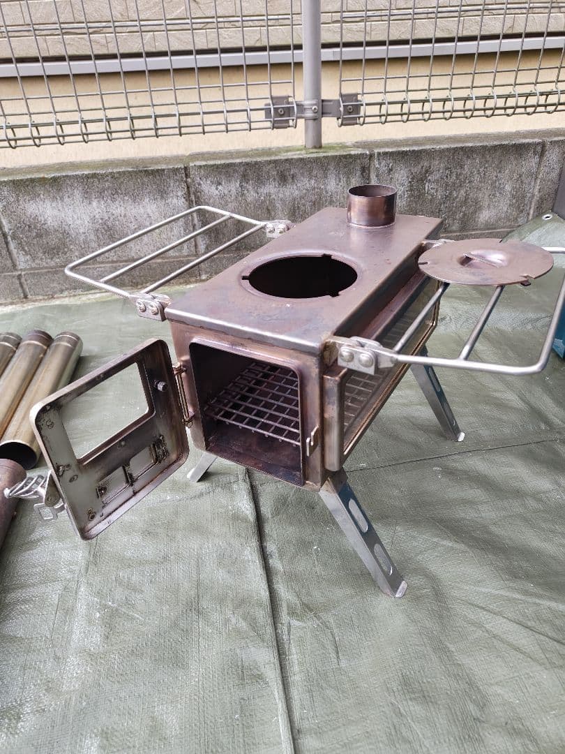 Winnerwell 薪ストーブ ステンレス製 付属品あり