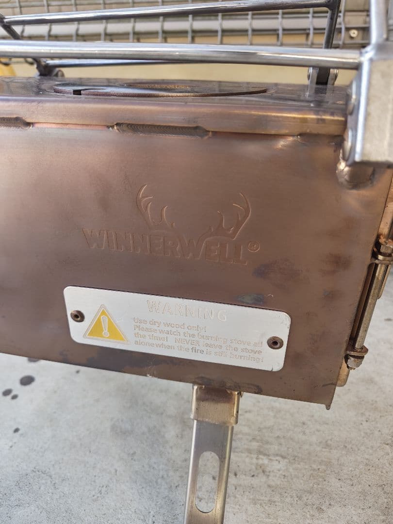 Winnerwell 薪ストーブ ステンレス製 付属品あり