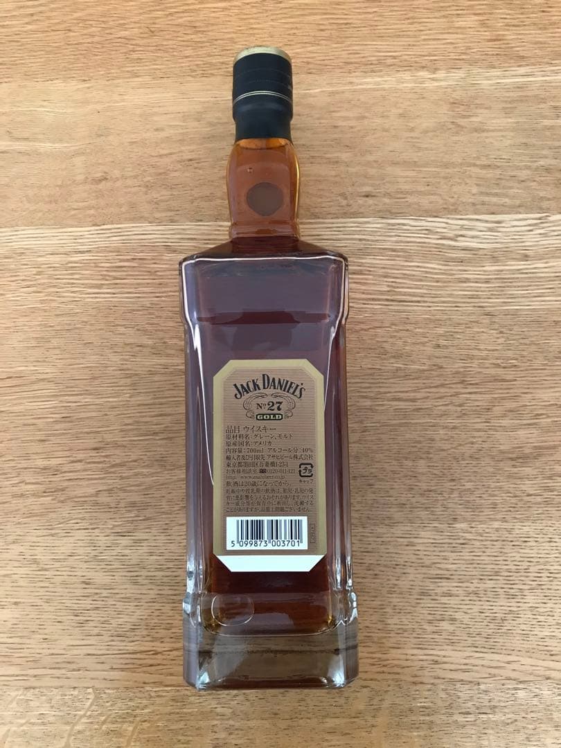 【mayu】ジャックダニエルNo.27ゴールド 700ml 未開封