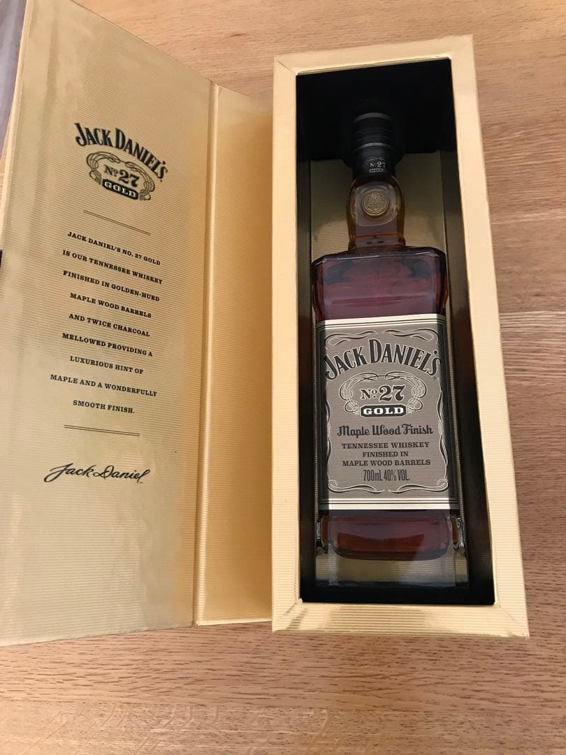 【mayu】ジャックダニエルNo.27ゴールド 700ml 未開封