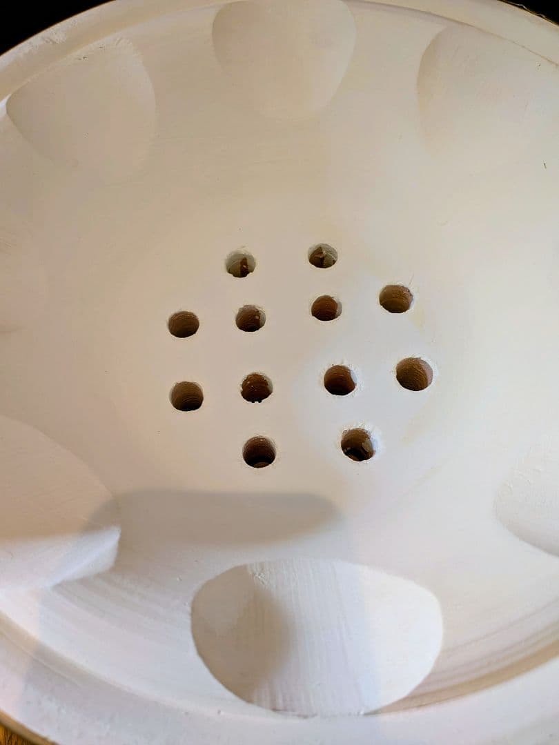 【極希少】丸和工業 ひまわり七輪 320 真鍮巻 能登天然珪藻土 切り出し