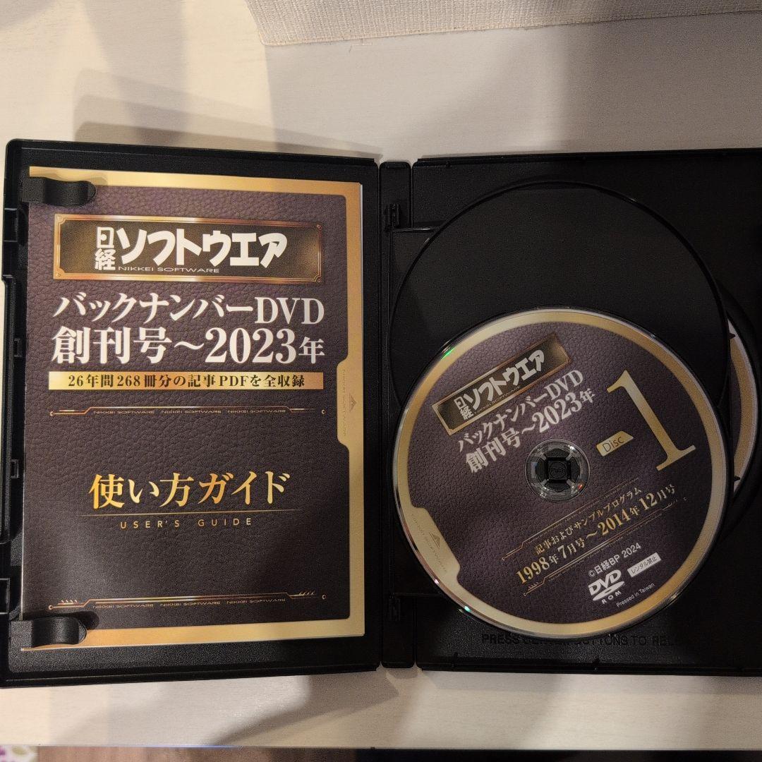 日経ソフトウエア バックナンバーDVD 創刊号～2023年 PDF