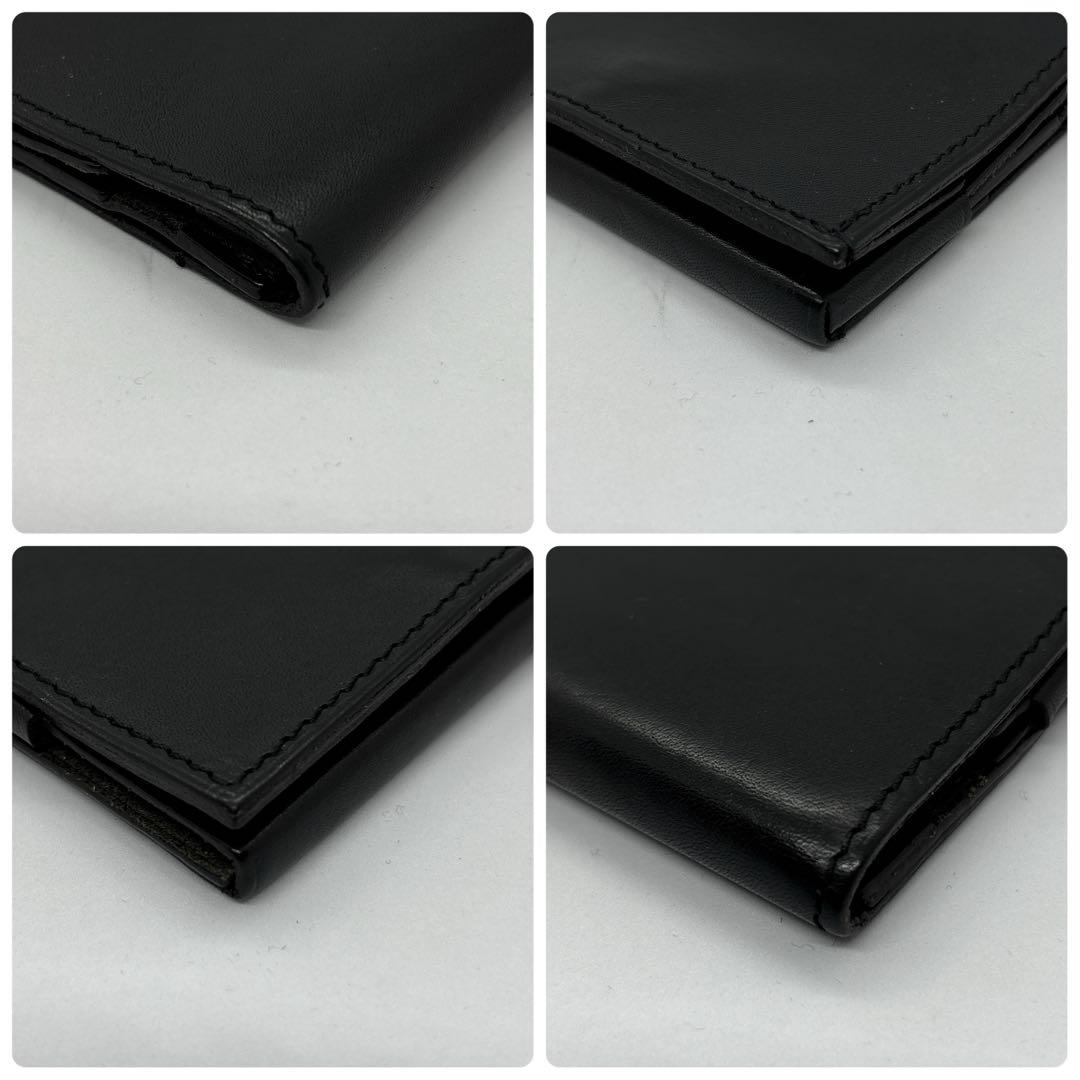 PLOWS　プラウズ　dritto 2thin　もっと小さく薄い財布　ブラック