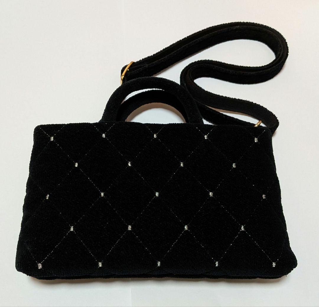 タグ付き新品【フェイラー】ユニ　ミニショルダー　ブラック