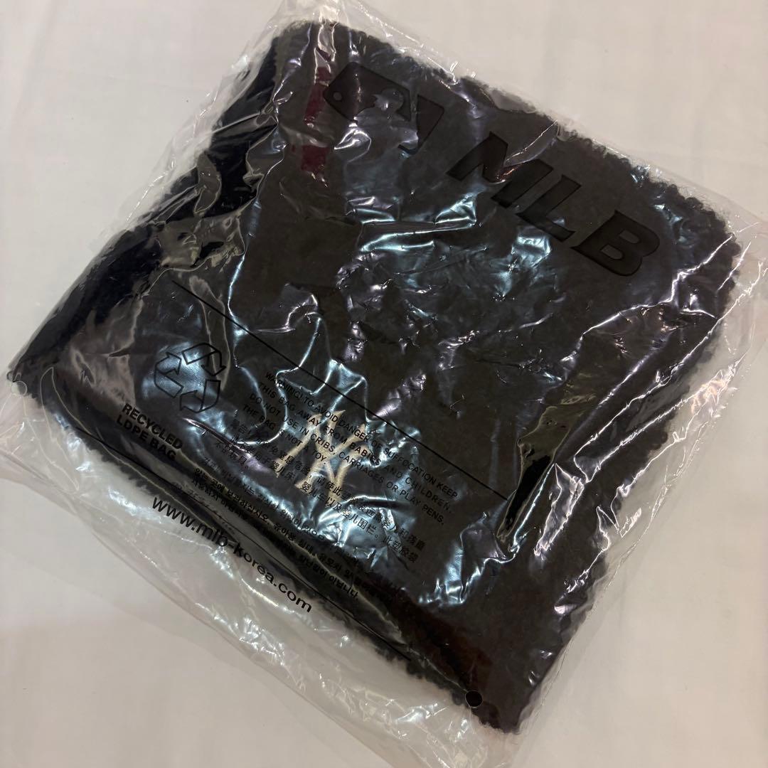 MLB ニット帽　エスパ　着用 韓国 カリナ　猫耳　ビーニー　韓国限定　韓国