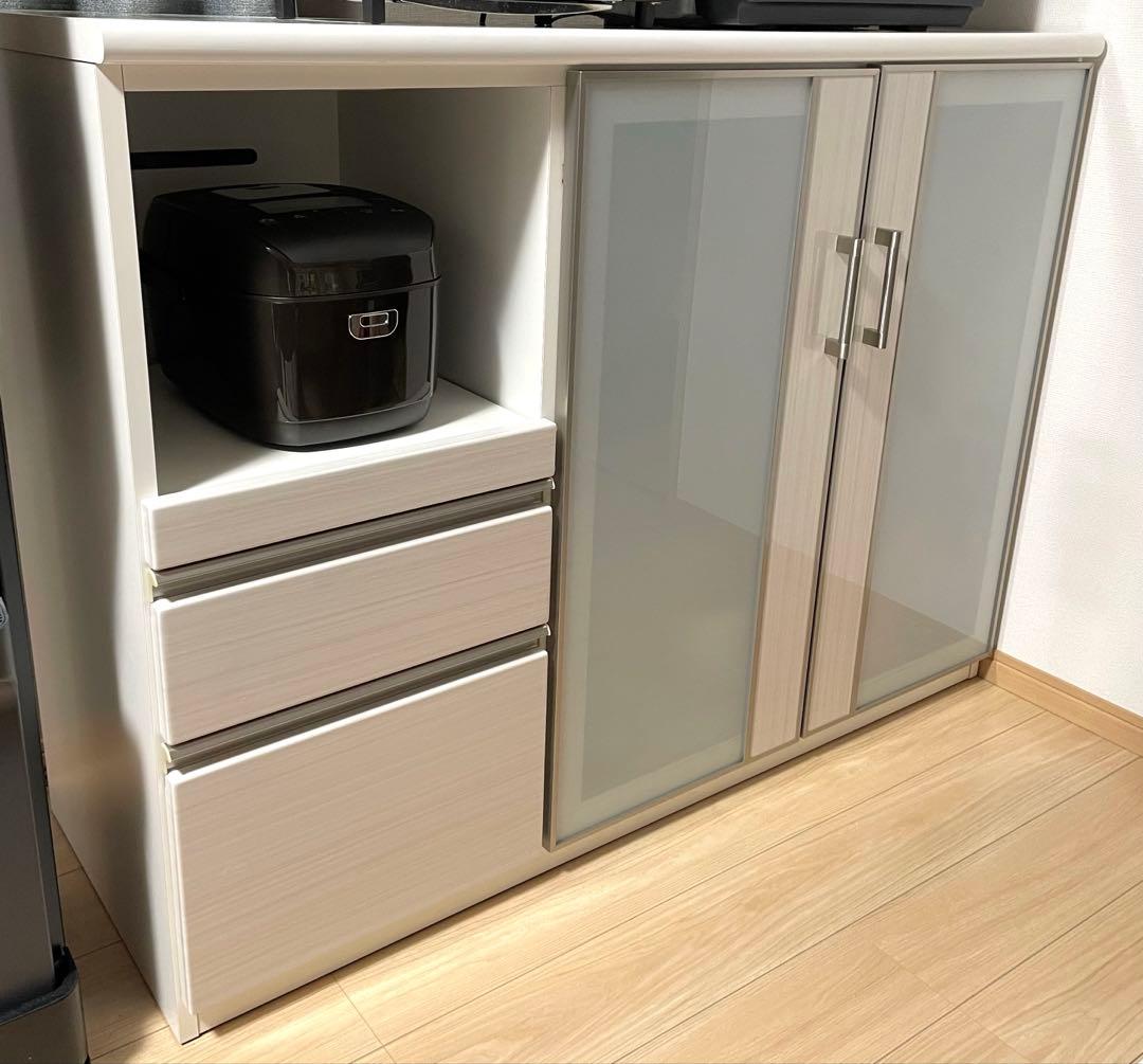 【年末セール】ニトリ Nポスティア カップボード キッチンカウンター