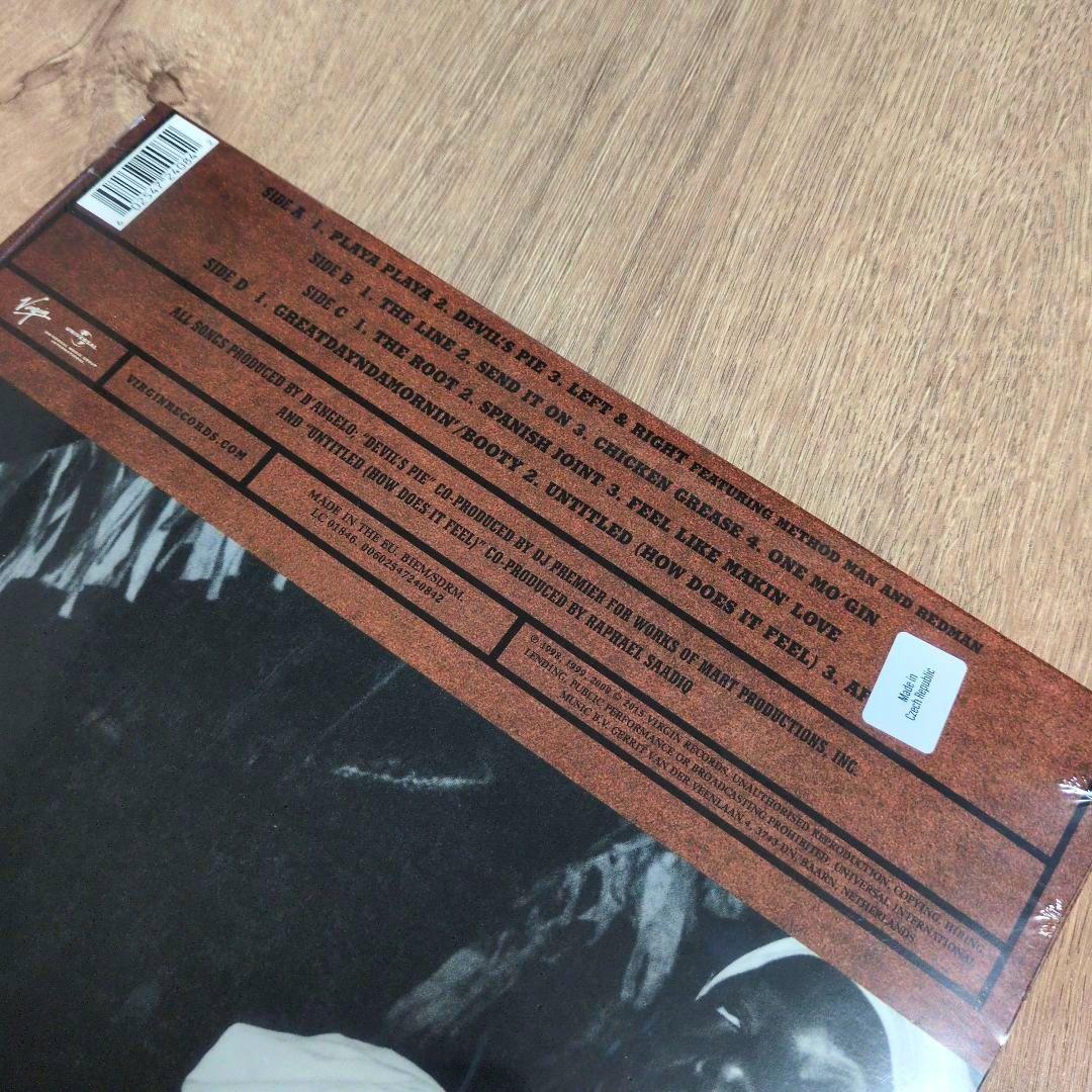 ディアンジェロ「Voodoo」〈輸入盤・180g重量盤（2LPレコード）〉