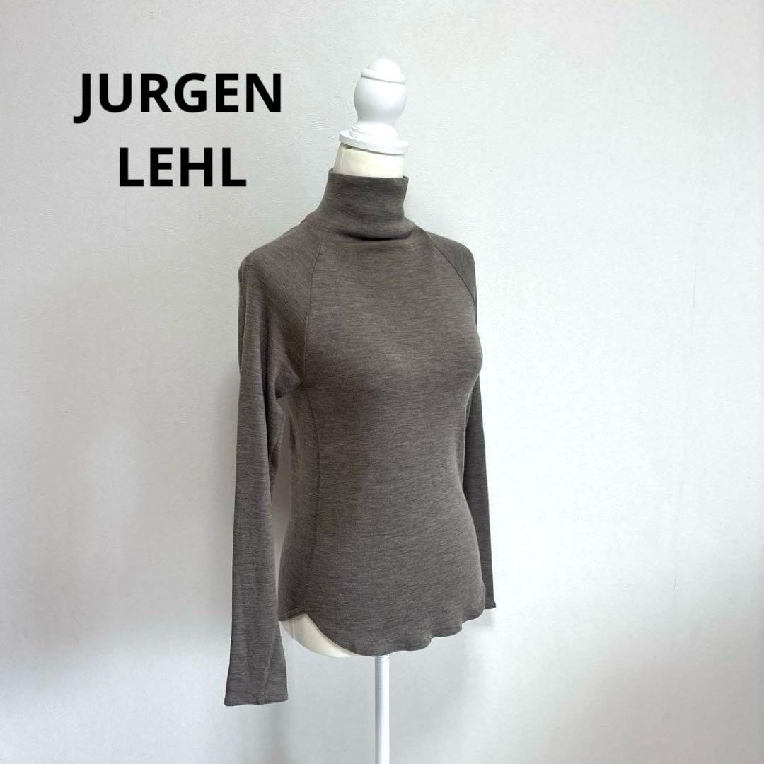 【美品】 ヨーガンレール ニット カットソー 毛100%ハイネック 日本製