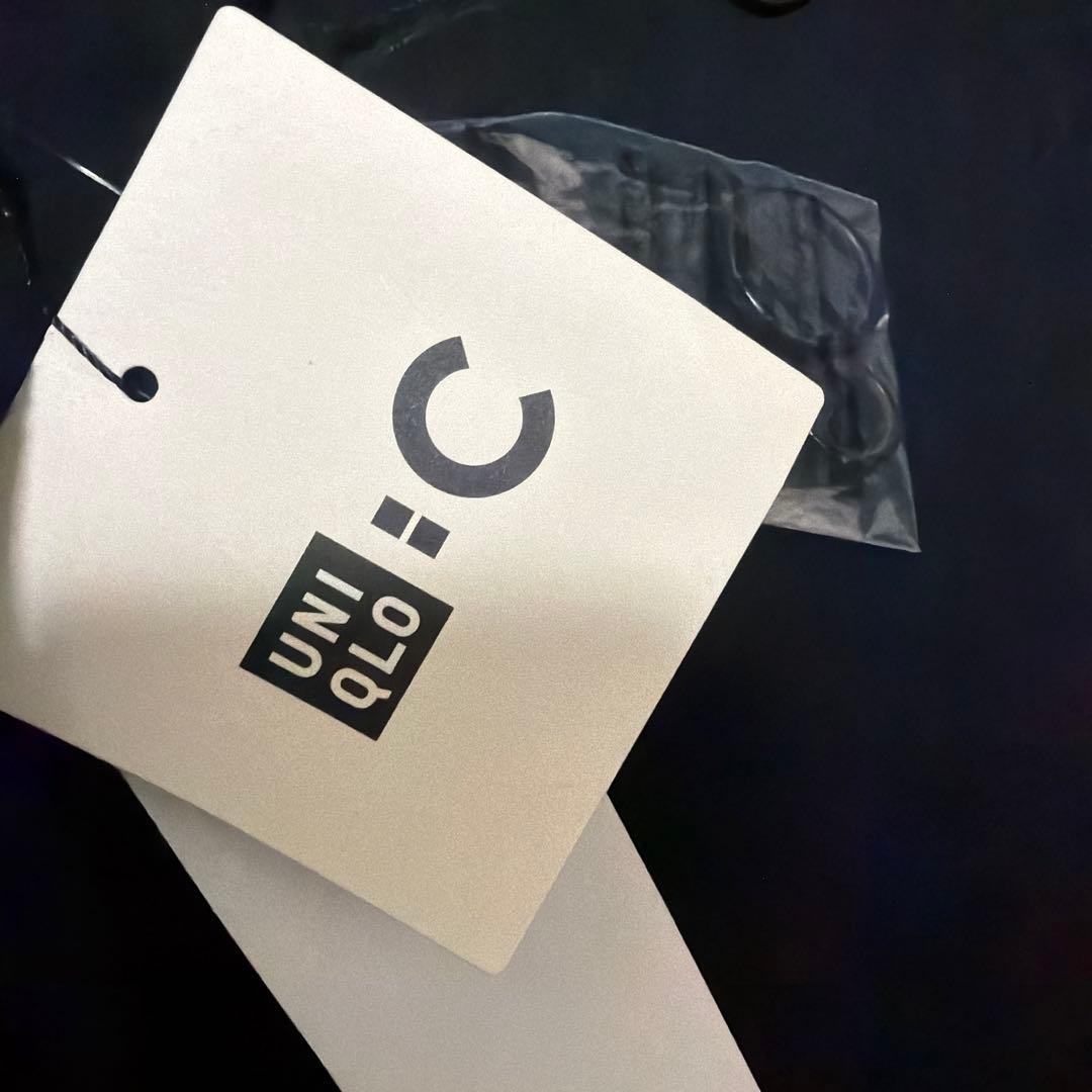 ブラック ロングコート　ユニクロＣ