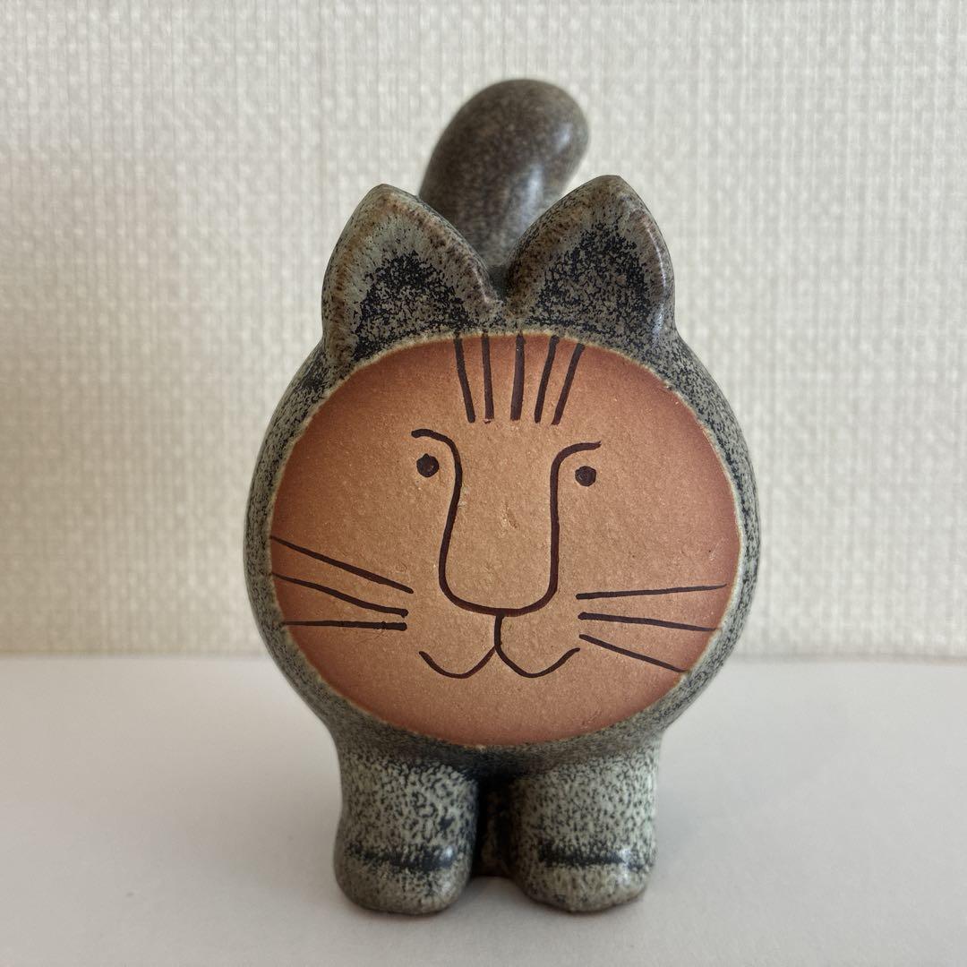 リサラーソン　ネコの置物