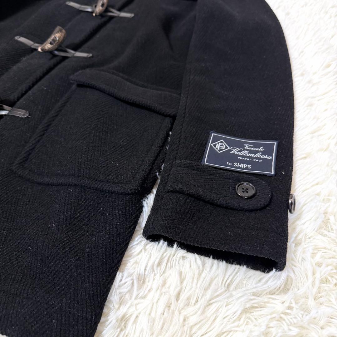 美品✨SHIPS Vallombrosa ダッフルコート ヘリンボーン 40