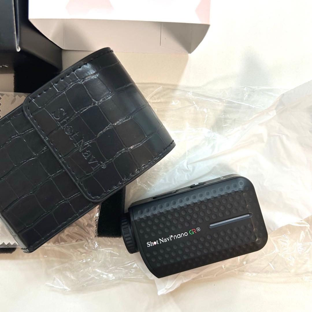 nano GRプラス+ ショットナビ　ゴルフ用距離計