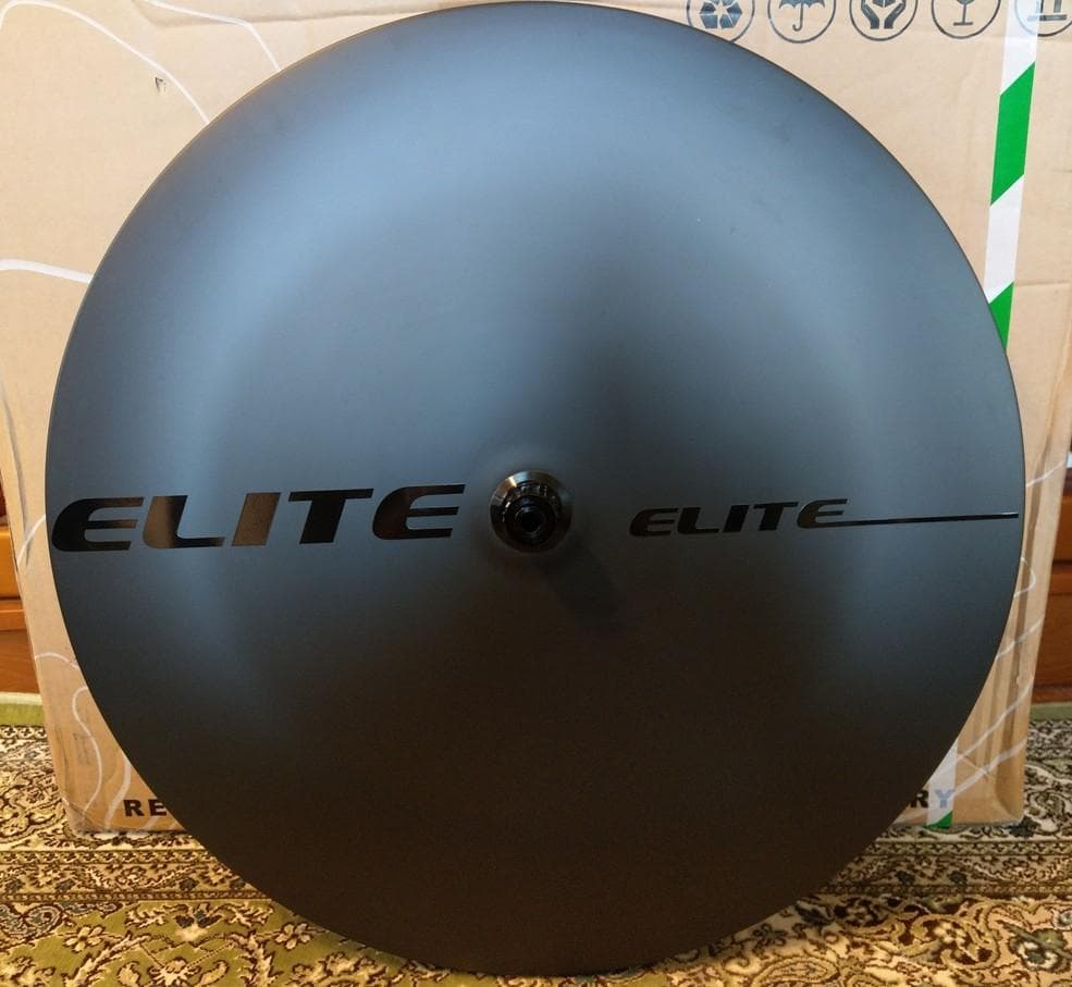 【美品】ELITEWHEELS　TT-WING ディスクホイール リア